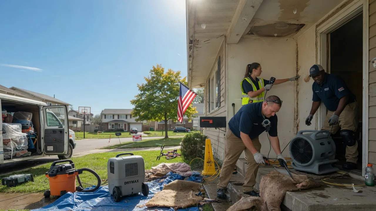 Water Damage Restoration in Rhode Island near me